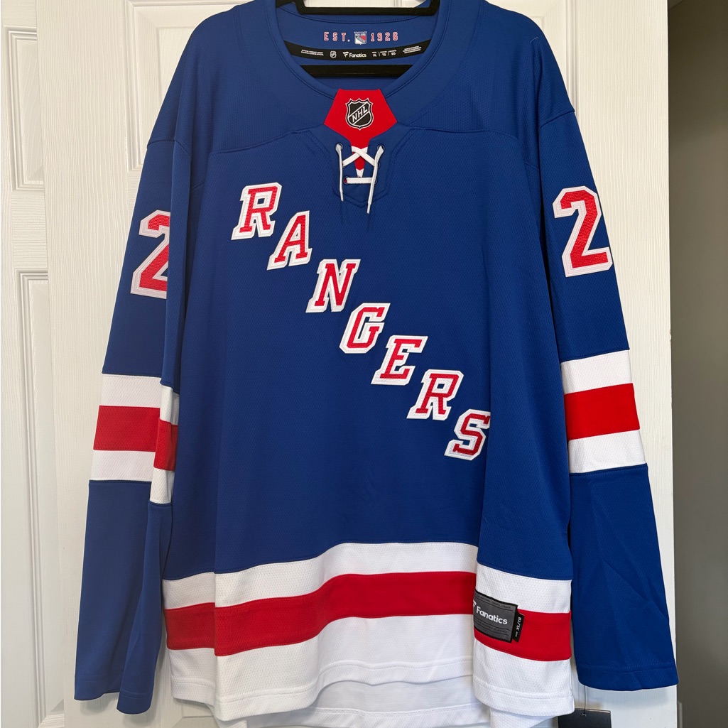 Fanatics Blue Nhl Hockey Jersey